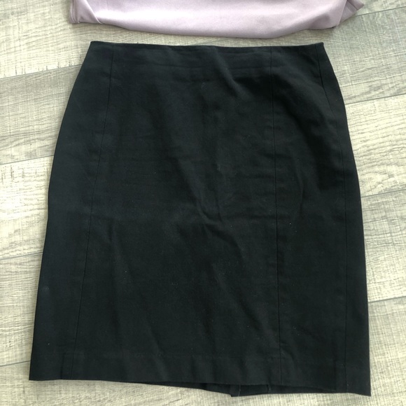 Black Banana Republic Pencil Skirt - Picture 4 of 6